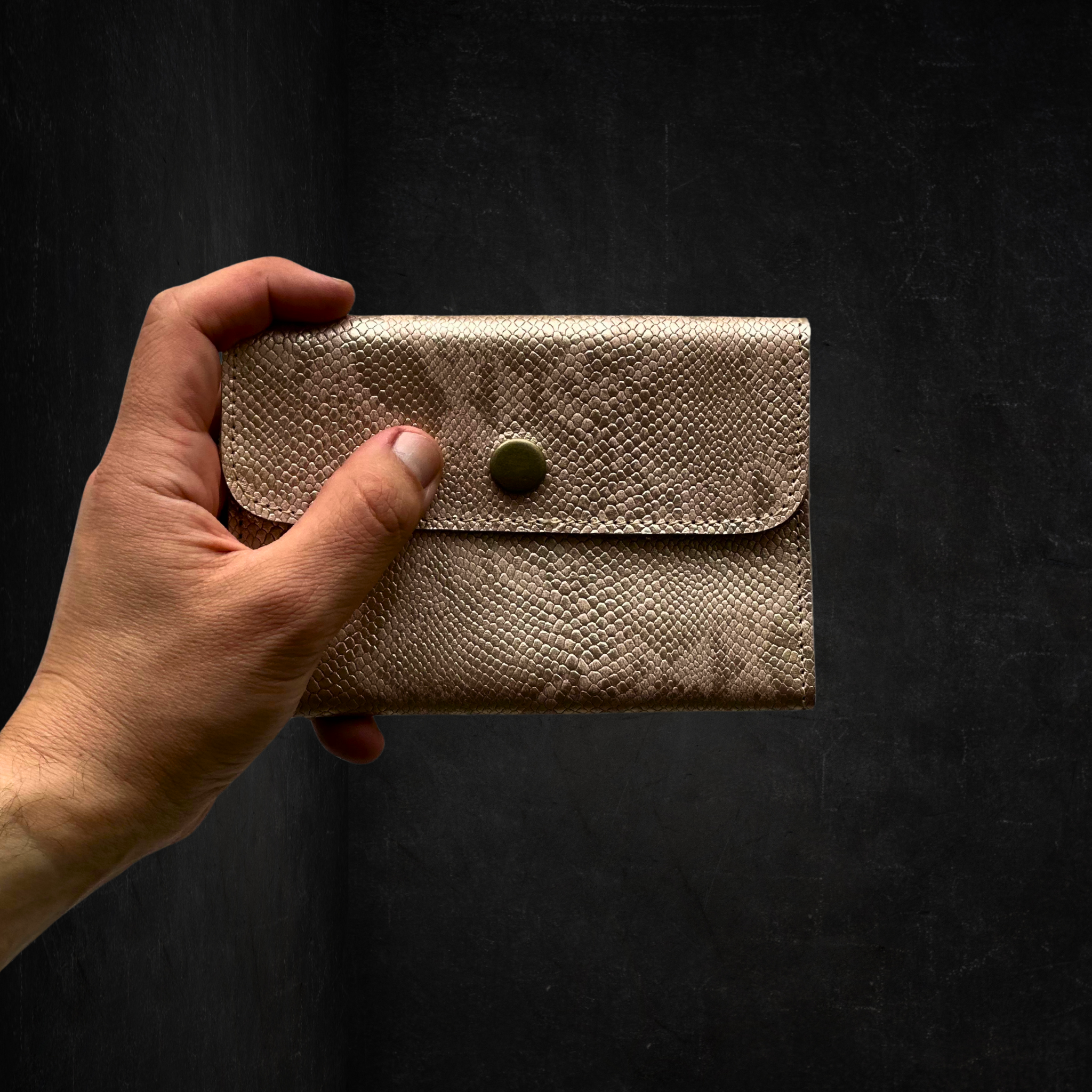 Tabaquera Snake Rose Gold Tradicional